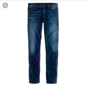 Goldsign for J Crew Jenny Selvedge Jeans